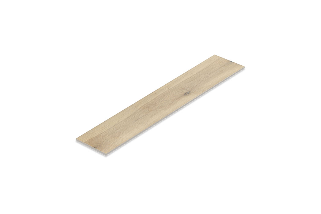 Feinsteinzeug Boden- und Wandfliese 23 x 120 walnuss