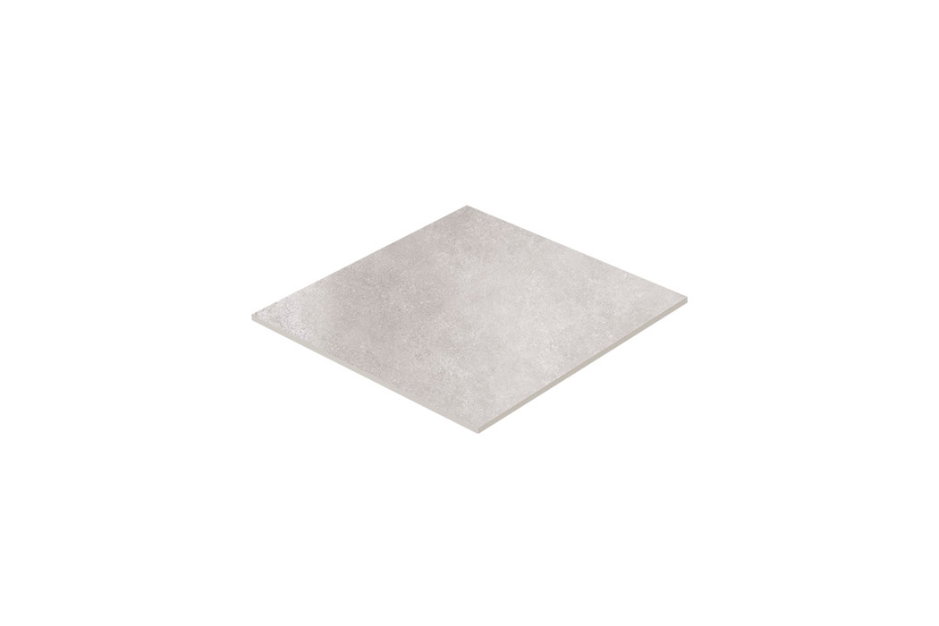 Feinsteinzeug Boden- und Wandfliese 60 x 60 cm grau matt