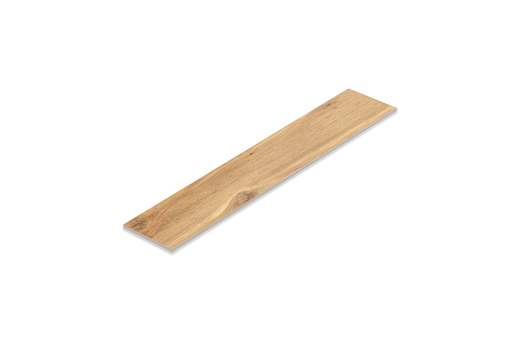 Feinsteinzeug Boden- und Wandfliese 23 x 120 eiche